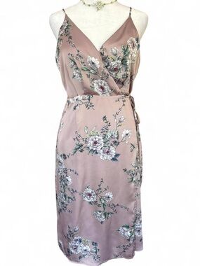 vinya poplin drop waist dress Vinya Drop Waist Midi Dress
